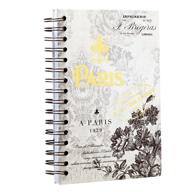 Paris Spiral Notebook